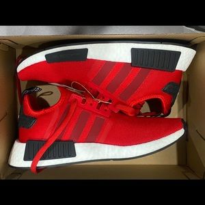 Adidas NMD R1 MENS 8.5 red white black